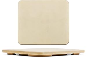 Pizza Stone - Baking Stone. SOLIDO Rectangular 14"x16" - Perfect for Oven, BBQ and Grill