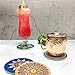 Absorbent Coaster For Drinks - 8 Pack Large 4.3