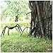JOYIN 60” Realistic Hairy Halloween Spider with Red LED Eyes, Scary Halloween Props for Indoor and Outside Decorations