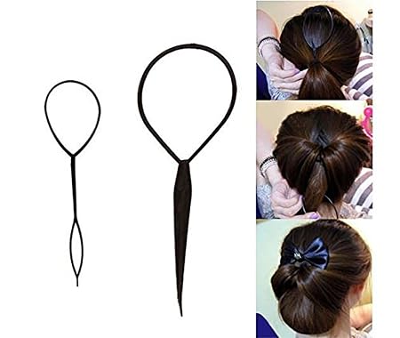 10 Pcs Magic Hair Braid Kit Ponytail Loop Styling Accessories For