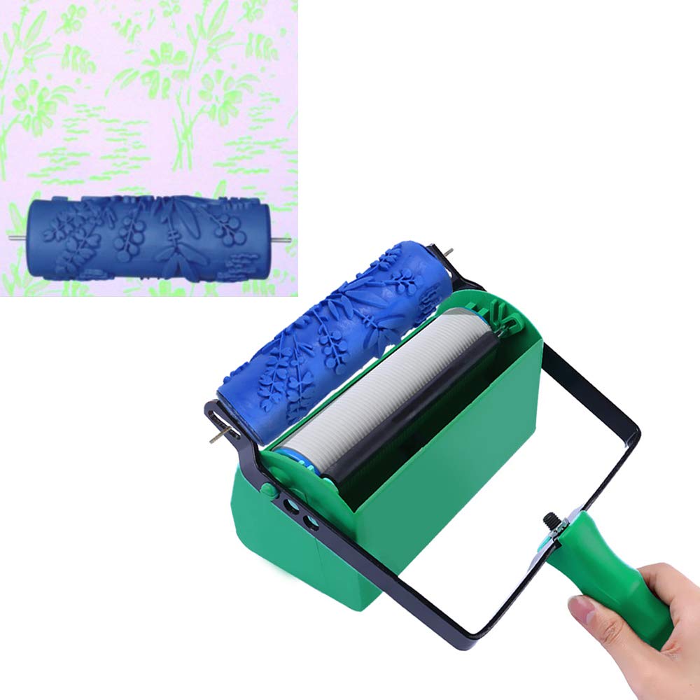 XFTOPSE Embossing Patterned Paint Roller,Sleeve Decorative Texture