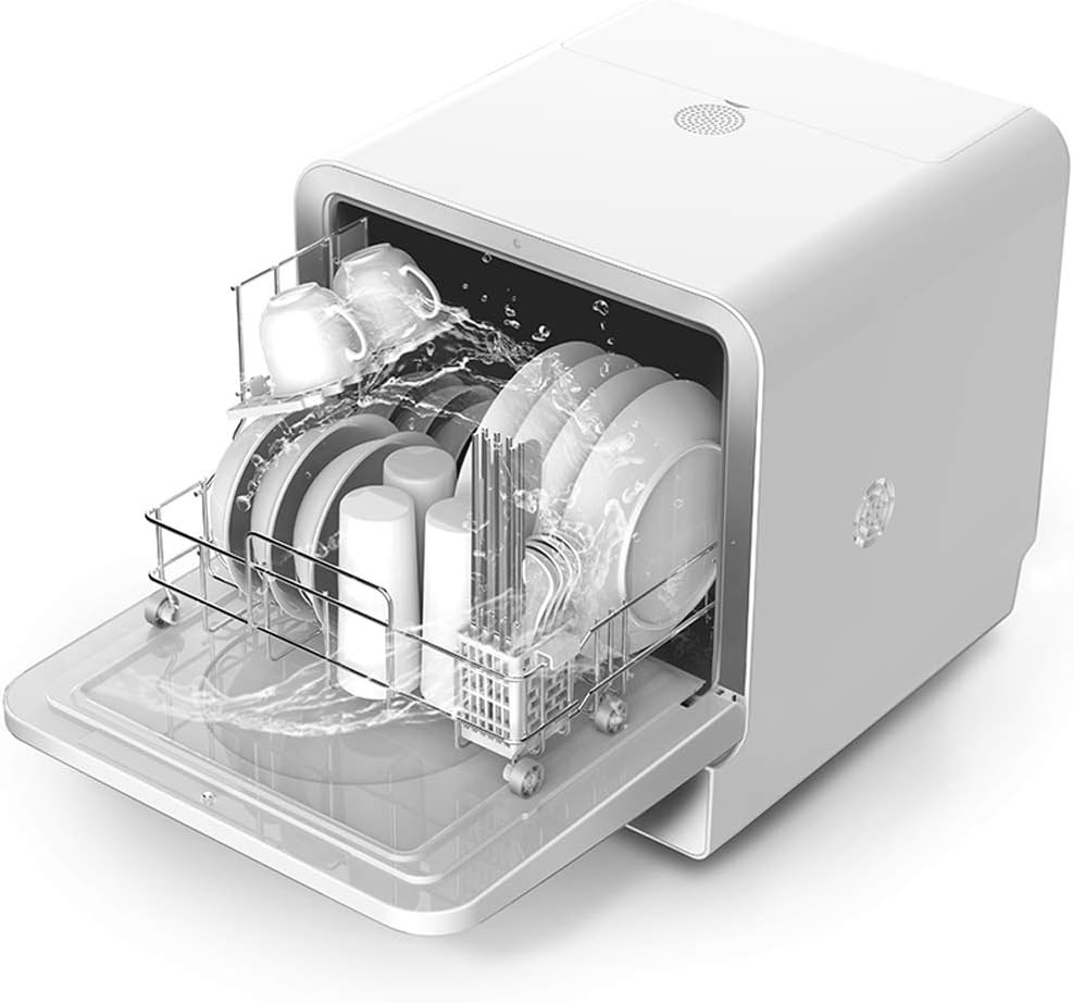 portable automatic smart dishwasher machine