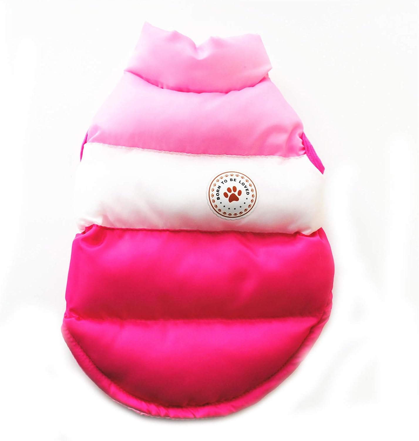 N / A Pet Winter Clothes,Dog Winter Warm Coat Jackets Dog Clothing Costume for Small Dogs Medium Dogs (L, Pink)