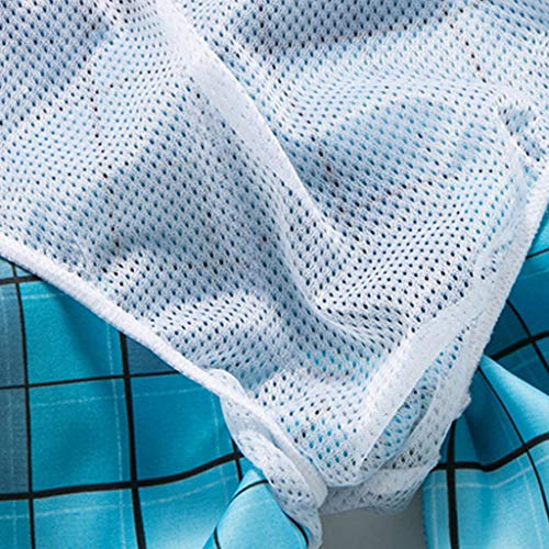 Men's Beach Swimming Trunks Boxer Brief Swimsuit Swim Underwear Boardshorts with Pocket