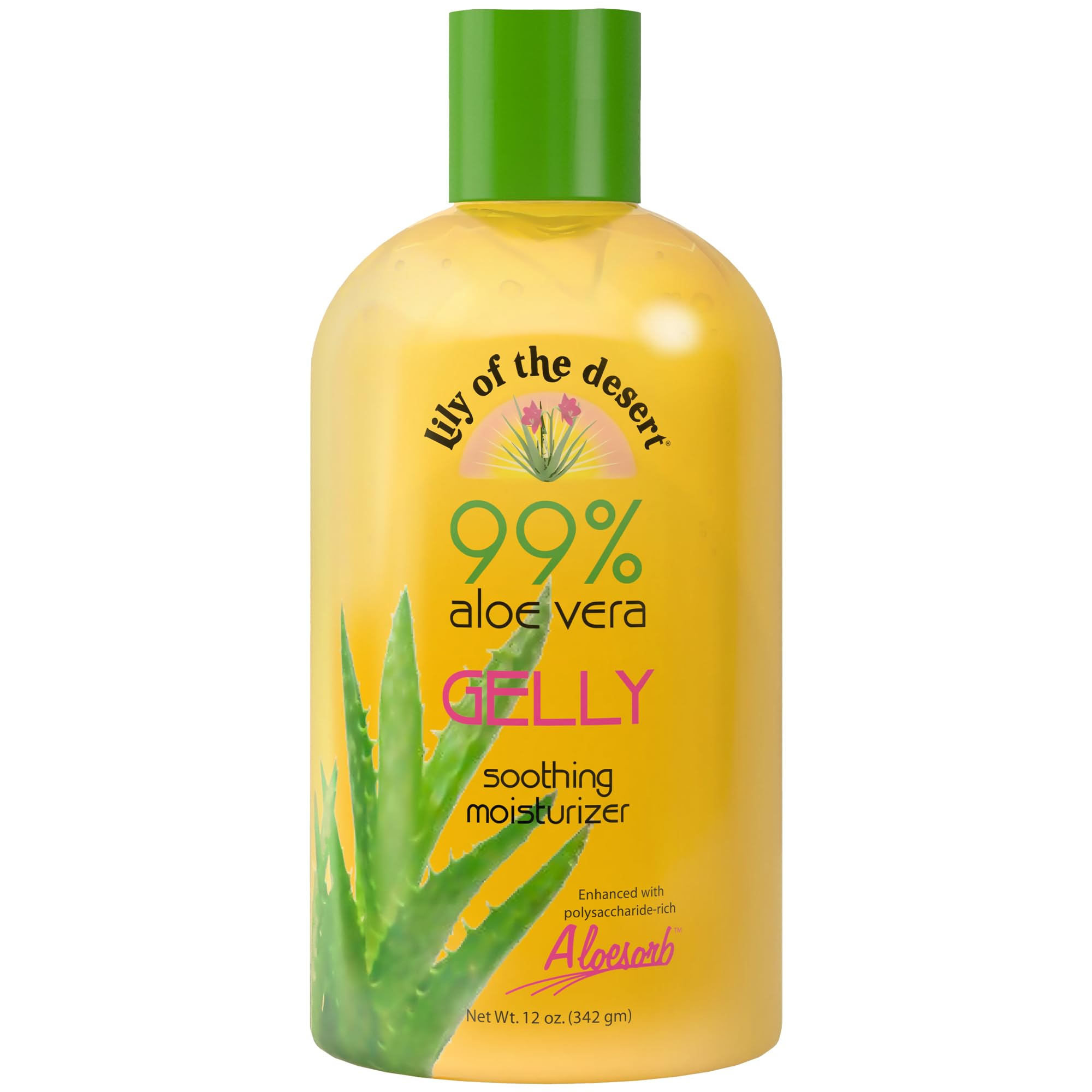 Lily of the Desert Aloe Vera Gelly Bottle, 12 Ounce