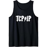Funny Network Engineer Cybersecurity IT Support TCP IP Coder Tank Top