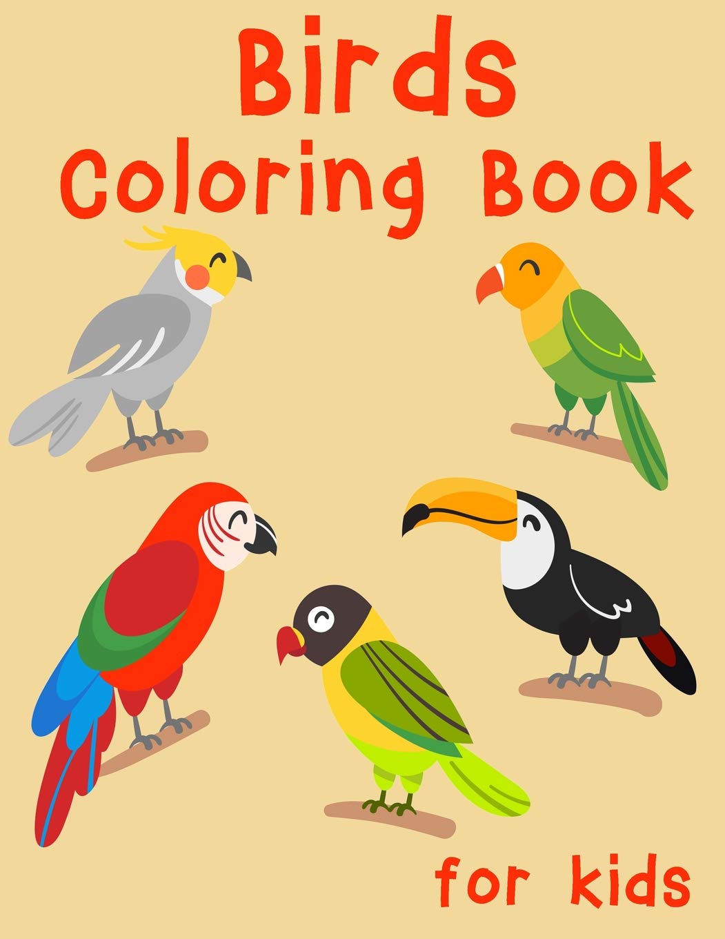 68 Yellow Bird Coloring Book HD