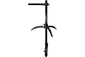 Stratum Outdoors Transducer Pole with Ice Mount, Tripod Mount for Ice Fishing, Adjustable 30"-60" Telescoping Pole, Smooth Rotation for Livescope LVS34, LVS32, Mega Live 1 & 2, Active Target 1 & 2