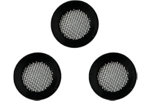 Voolan 3 Pack 3/4" Shower Head Gasket, Washer Filters Water Impurities, Creates A Seal to Prevent Leakage, for 1/2" Shower Head