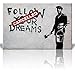 wall26 Canvas Print Wall Art Banksy Cancelled Follow Your Dreams Graffiti & Street Art Pop Culture Illustrations Pop Art Bohemian Multicolor Dark for Living Room, Bedroom, Office - 24