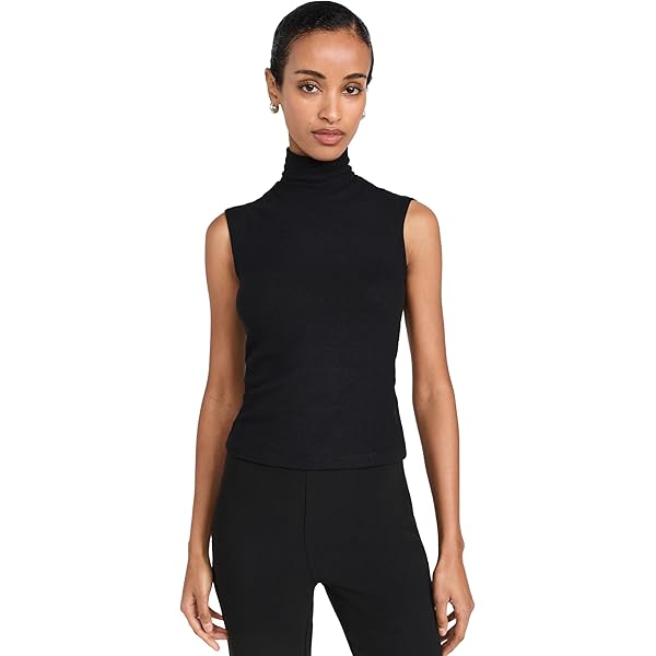 Theory Women's Subtle Drape Top, Black, XXS-XS at Amazon Women's