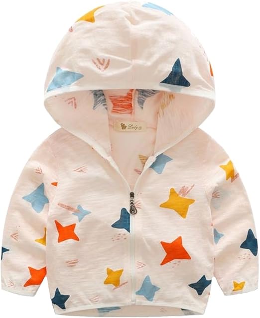 Amazon Co Jp Plus Nao プラスナオ 子供用ジップアップ パーカー フード付き 長袖 薄手 男の子 女の子 キッズ ジュニア 紫外線対策 80 90 100 110 1 服 ファッション小物