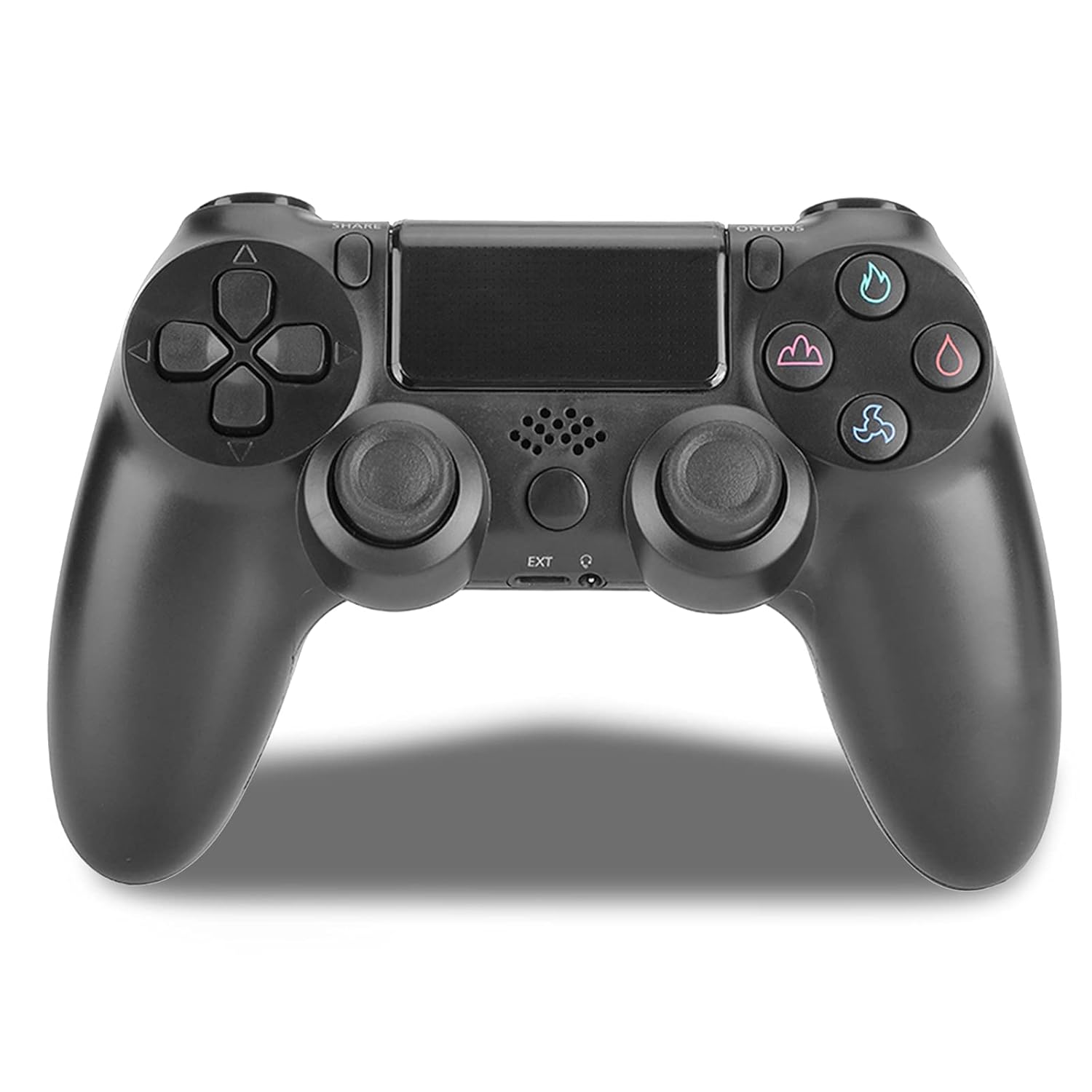 Wireless Controller für PS4 Slim/PS4 Pro, USB Controller für PC, Bluetooth Remote Gamepad, mit
