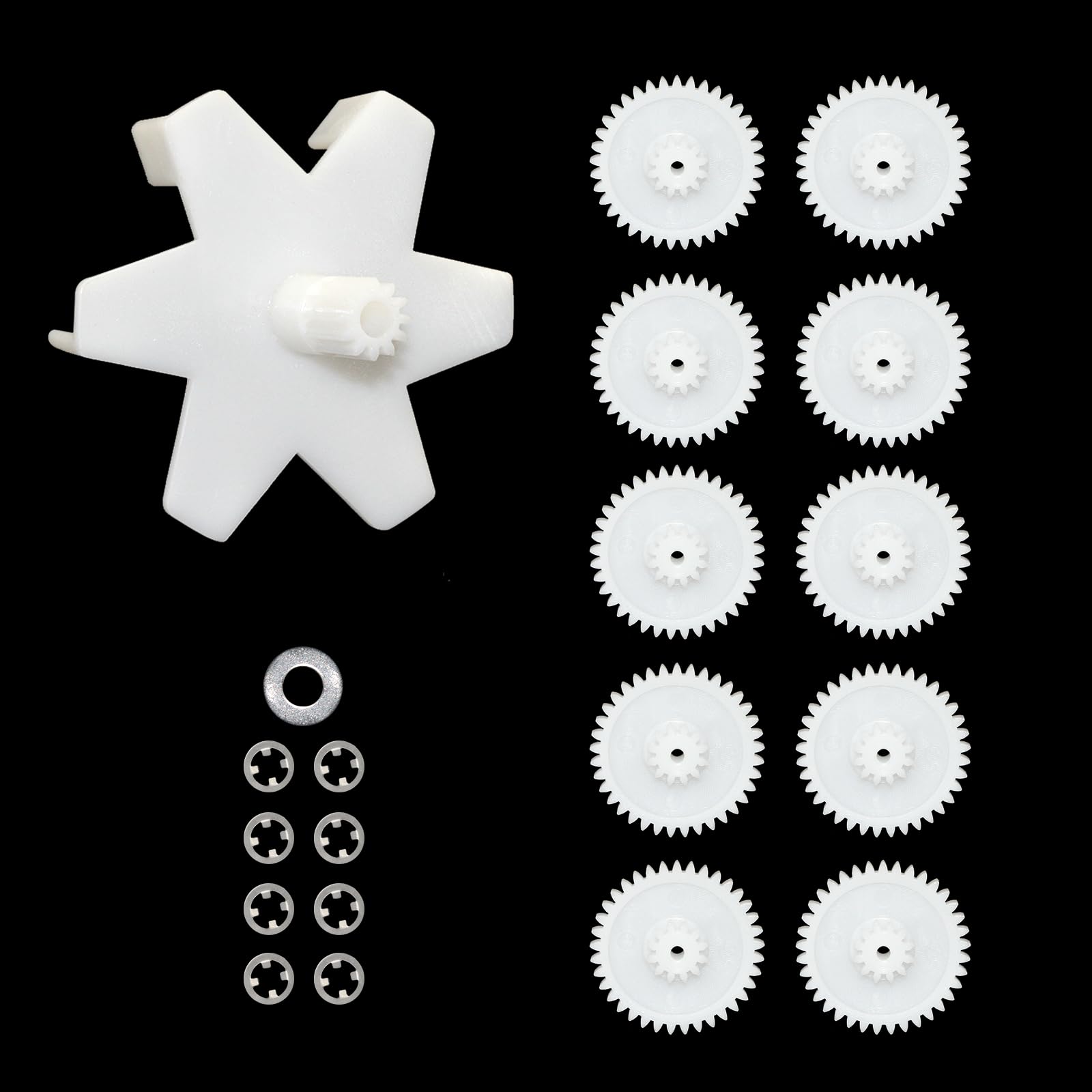 Photo 1 of ***MISSING PICES**522634 Top Feed Gear Kit fit for 5 and 6 Port Water Valves - Replacement Gear Kit