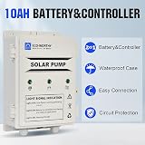 DCHOUSE 12V Stainless Steel Solar Well Pump 3.2GPM 120W Panel Garden Farm view 4