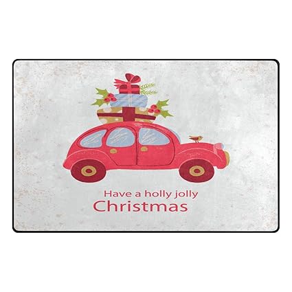 Amazon Com Littleluck Have Holly Jolly Christmas Cute Car
