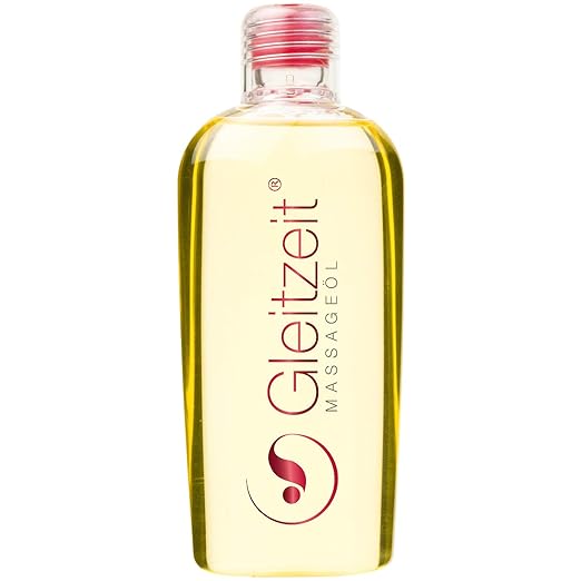Gleitzeit Dammmassage Öl PREMIUM 200 ml mit wertvollen Ölen pflanzlicher Herkunft
