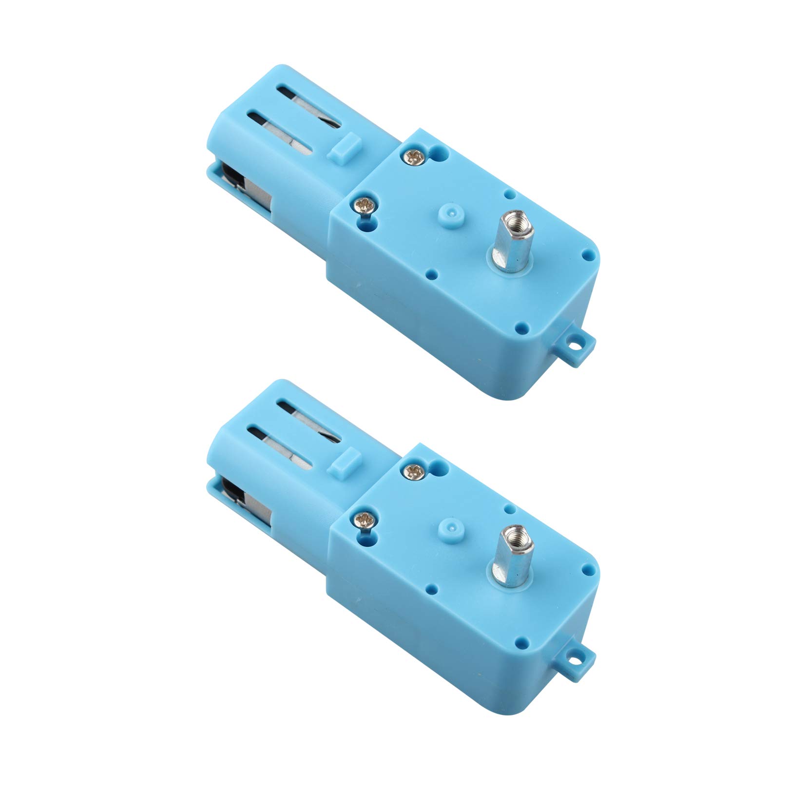 HALJIA 2Pcs TT Motor Smart Car Robot Gear Motor for Arduino DC3V-6V DC Gear Motor Intelligent Car Chassis Four Drive Car Hot