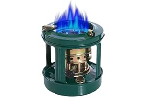 Kerosene Heaters for Indoor Use - Iron Kerosene Heater | Burner with 8 Cotton Wick for Cooking Water Heating Stove Cookware C