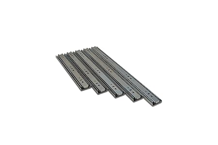 Full Extension Full Leg Sections Telescopic Drawer Slide Rail