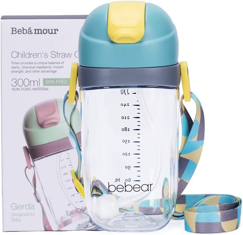 Bebamour Sippy Cup for Baby 612 Months SpillProof Sippy Cup with