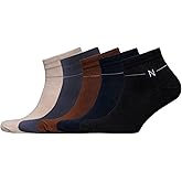 NUDUS Bamboo Rayon Men’s Socks – Premium Quality, Very Soft Thin Breathable - 5 Pair Luxury Gift Box – Moisture Wicking