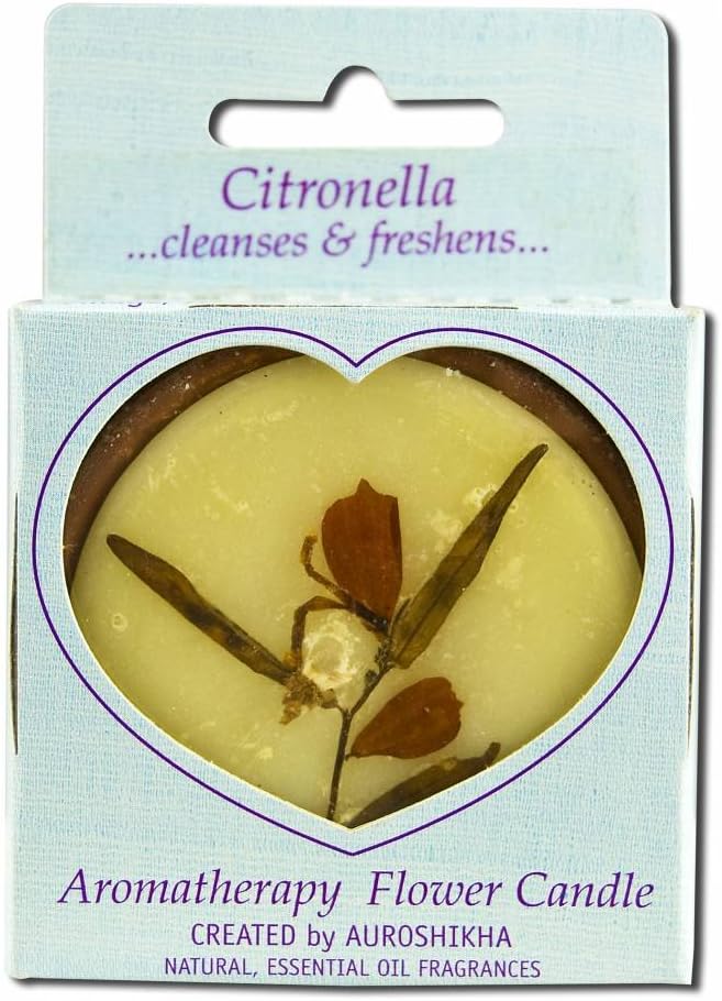 Auroshikha Flower Candles Citronella