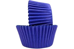 Regency Wraps Greaseproof Baking Cups, Solid Royal Blue, Standard, 40 Count