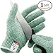 NoCry Cut Resistant Gloves, 100% Food Grade, Level 5 Protection, Ambidextrous, Machine Washable, Superior Comfort and Dexterity, Lightweight, Complimentary eBook