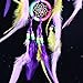 YYAO 2016 Handmade Traditional Original Dream Catcher,(Rainbow Multi Colour）with 6