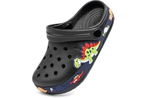 Miamooi Toddler Girls Boys Clogs Cute Cartoon Garden Water Clogs Little Kid Non-Slip Slides Indoor Outdoor Waterproof Beach S