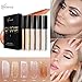 Smoky Eyeshadow Doinshop 5 Pcs Makeup Naked Silky Highlight Silkworm Bright Liquid Concealer