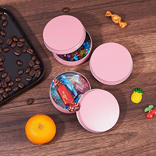 30 Botes De Aluminio Plateados Vacíos Con Tapa Rosca, 2 Etiquetas Y 5 Cucharas Para Máscaras - Ideales Para Manualidades