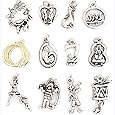 12 Days of Christmas Charms Silver Plated