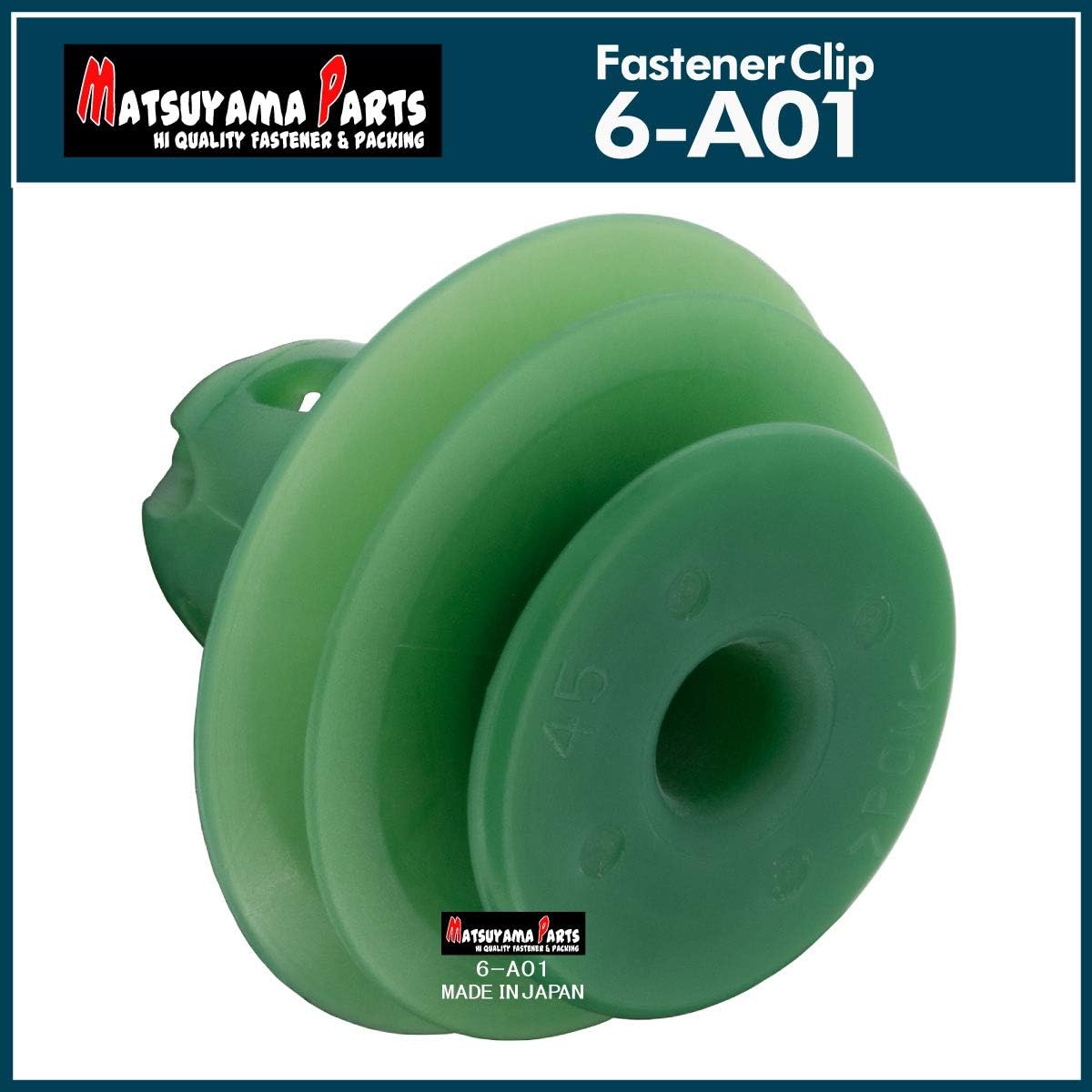 Amazon マツヤマパーツ 6 A01 ホンダ ドアライニング クリップ 個数選択肢あり 100個 100 内装パーツ 車 バイク