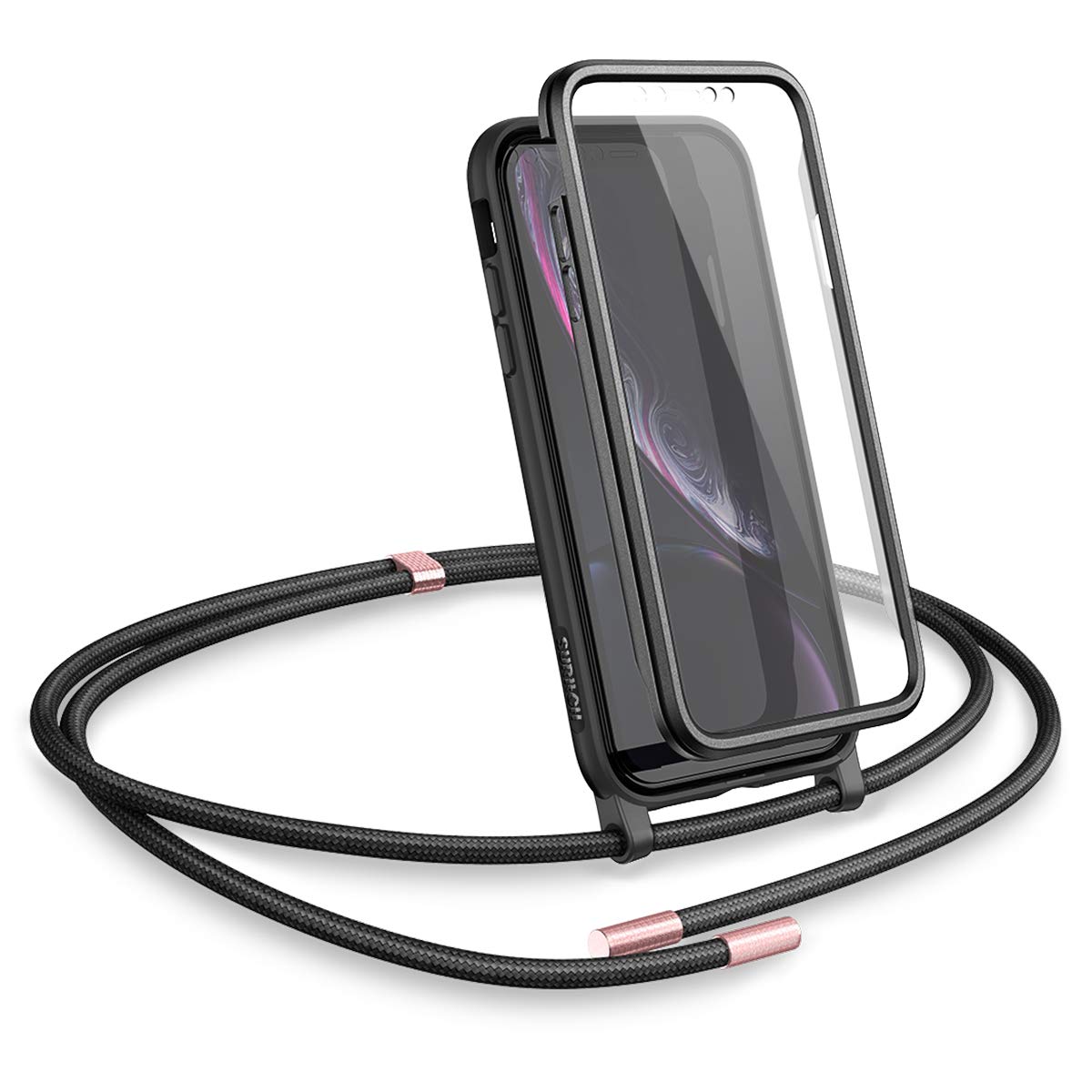 chanel iphone phone case Chanel Black Quilted Leather Phone Case With Camellia Chain
