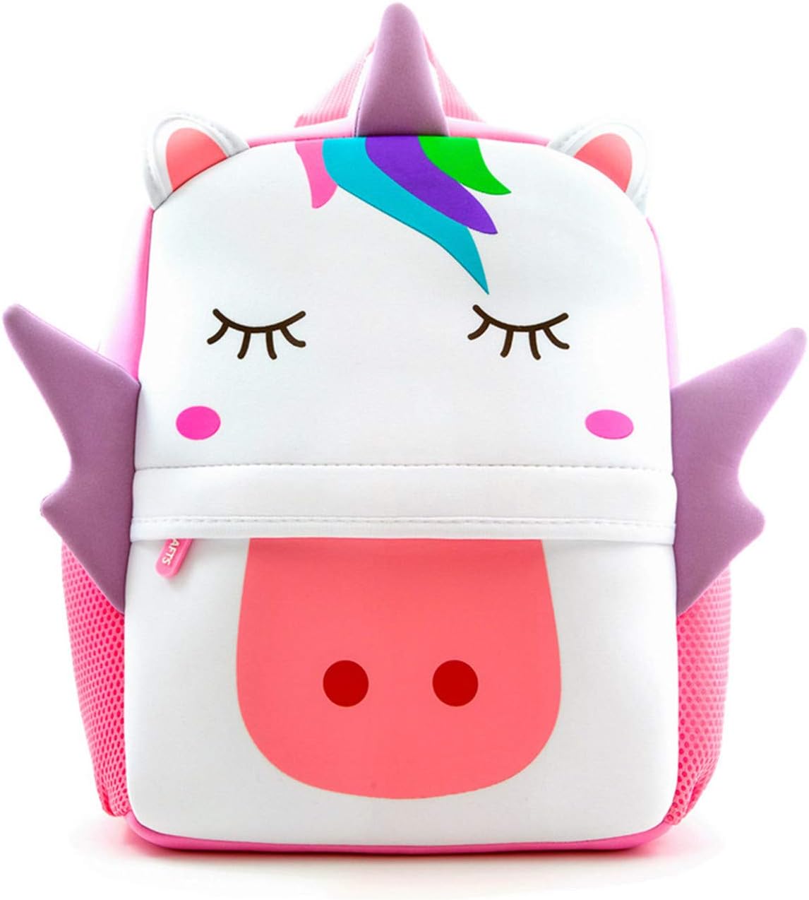 Toddler Backpack Waterproof Preschool Backpack 3D Cute Cartoon Neoprene Animal Schoolbag for Kids for 2-5 Years Boys Girls