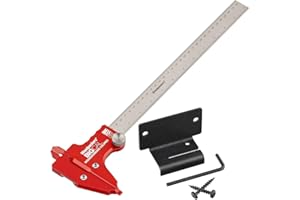 Woodpeckers BigCal Woodworking Calipers, 12 Inch / 300MM, Inch & Metric Scales, USA Made, Inside & Outside References & Depth Gauge - BC-12300