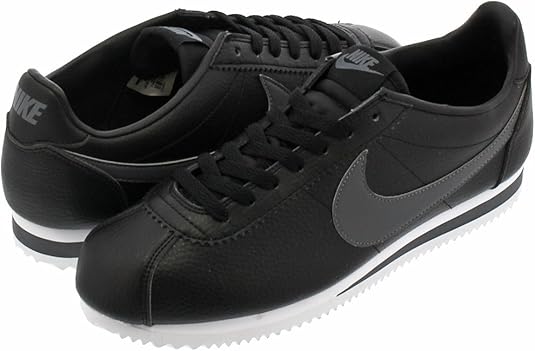 nike cortez dark grey