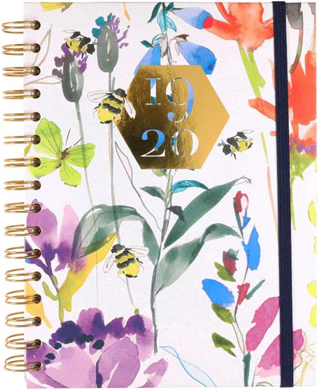 A5 Bees Week on 2 Pages 2019/20 Mid-Year Diary
