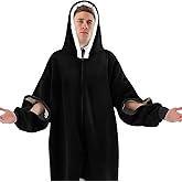 Jeere Dialysis Clothing Sweatshirts with Arm Zipper, Flannel Fleece Oversized Wearable Blanket, Gifts for Dialysis Patients