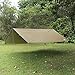 ANYOO Camping Tarp Shelter Lightweight Hammock Rain Fly Waterproof Durable Portable Compact for Fishing Beach Picnic