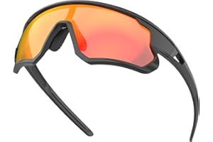 YOZISS Baseball Sunglasses Polarized Sports Sunglasses for Youth Men Women Softball Driving Cycling Running