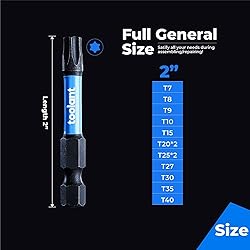 toolant 2” Impact Torx Bits 10pack