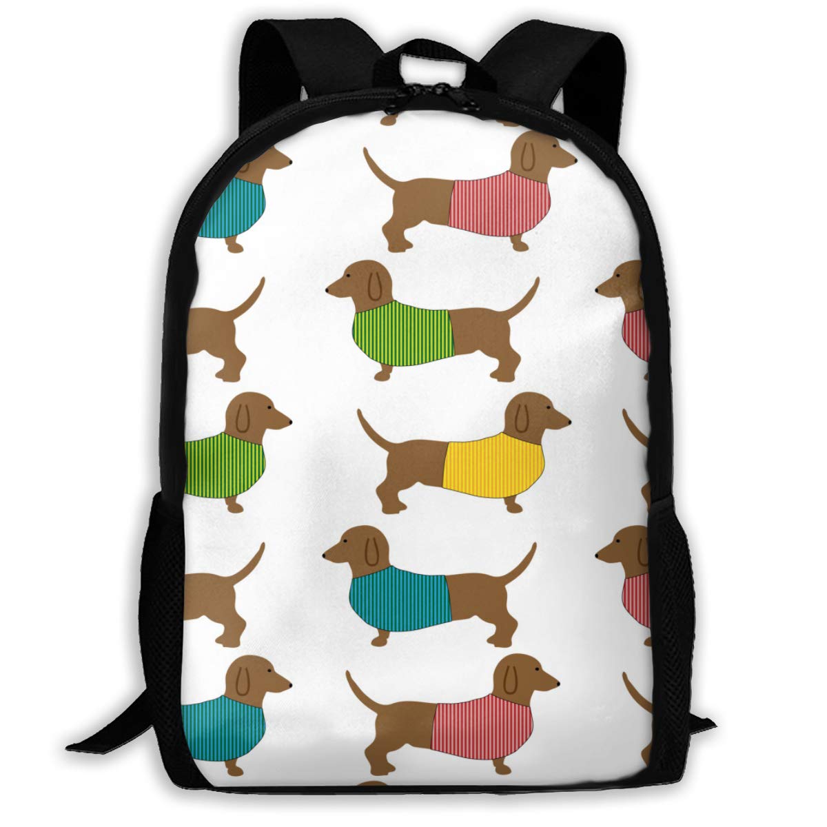 Amazoncom Ljqfart31 Dachshund Dog Cute Wallpaper Backpack