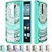 LG G Stylo Case,LG G4 Stylus Case(Not Fit LG G4),Stylo Phone Case with Screen Protector, AnoKe Scratch Resistant Mandala Girls TPU Ultra Thin Slim Fit Protective Phone Cover Cases for LS770-CH TM Mint