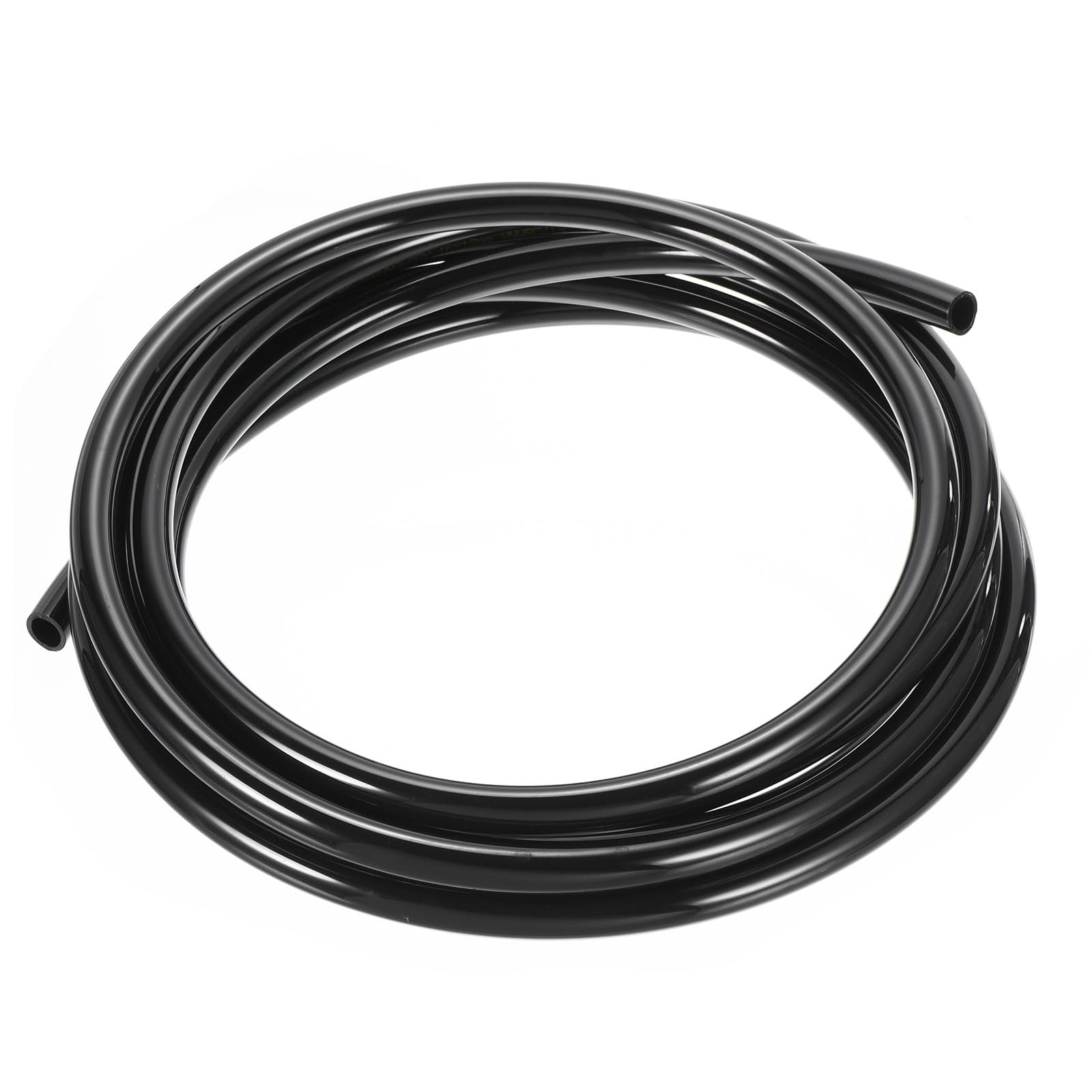 Rebower Pneumatic Tubing Pipe,16mm x 12mm Black PU Polyurethane Tube,16.4FT 5M,PU Air Line Tubing Hose Tubes for Air Compressor,Fluid Transfer,Air Brake