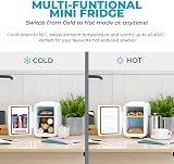 Subcold Classic4 Mini Fridge Cooler & Warmer 4 L 6 Cans AC USB White view 2