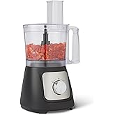 �鶹�� Basics Food Processor and Vegetable Chopper, 10 Cup Bowl, 2-Speed, 500 Watt Motor, Black