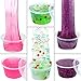 50 Pack 4oz. Slime Containers with Lids